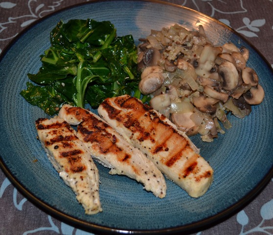 Healthy Chicken with Greens