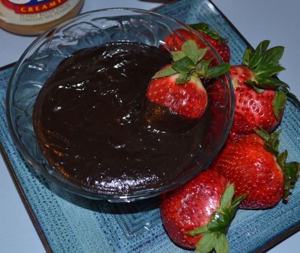 dark chocolate pudding