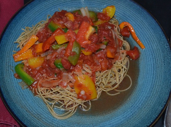 Healthy, Happy, Vegetable Spaghetti